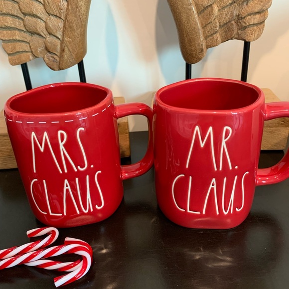 Rae Dunn MRS. CLAUS & MR. CLAUS